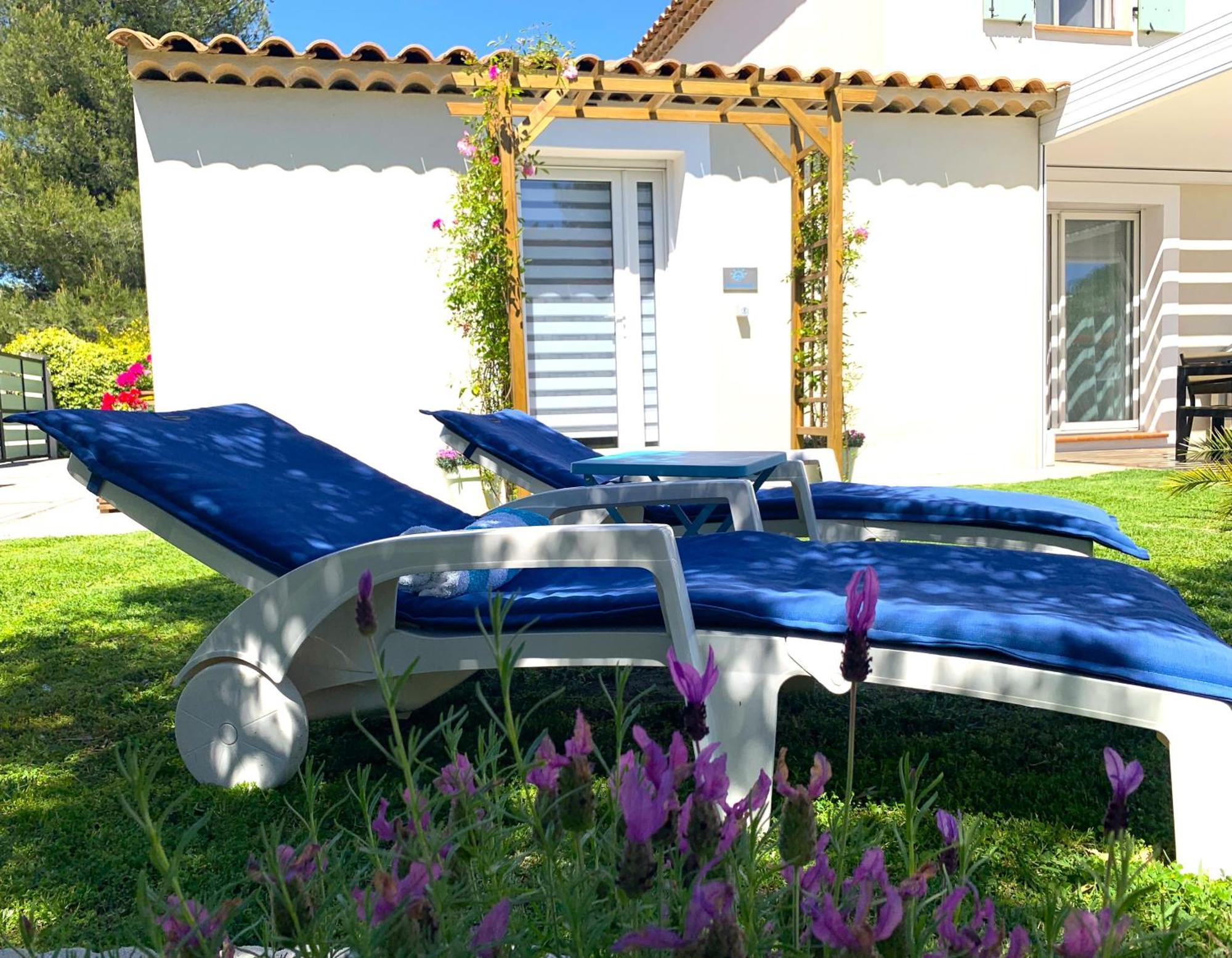 Chambre D'Hotes De Charme Merbleuesoleil Six-Fours-les-Plages Exterior foto